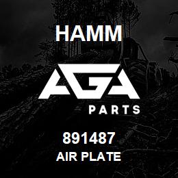 891487 Hamm AIR PLATE | AGA Parts