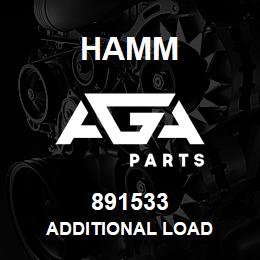 891533 Hamm ADDITIONAL LOAD | AGA Parts