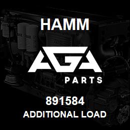 891584 Hamm ADDITIONAL LOAD | AGA Parts