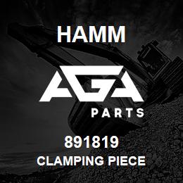 891819 Hamm CLAMPING PIECE | AGA Parts