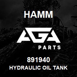 891940 Hamm HYDRAULIC OIL TANK | AGA Parts