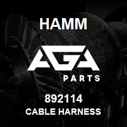 892114 Hamm CABLE HARNESS | AGA Parts