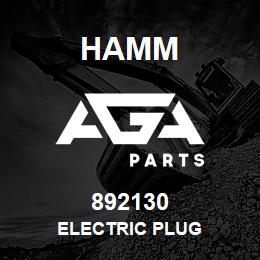 892130 Hamm ELECTRIC PLUG | AGA Parts