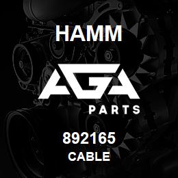 892165 Hamm CABLE | AGA Parts