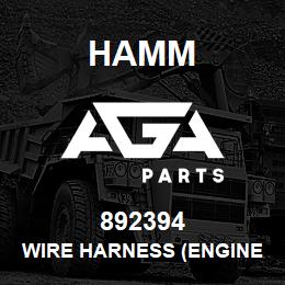 892394 Hamm WIRE HARNESS (ENGINE) | AGA Parts