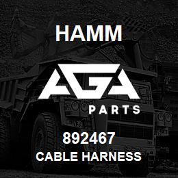 892467 Hamm CABLE HARNESS | AGA Parts