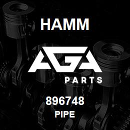 896748 Hamm PIPE | AGA Parts