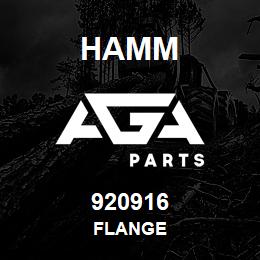 920916 Hamm FLANGE | AGA Parts