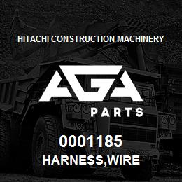 0001185 Hitachi Construction Machinery HARNESS,WIRE | AGA Parts