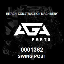 0001362 Hitachi Construction Machinery SWING POST | AGA Parts