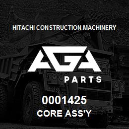 0001425 Hitachi Construction Machinery CORE ASS'Y | AGA Parts