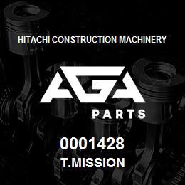 0001428 Hitachi Construction Machinery T.MISSION | AGA Parts