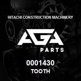 0001430 Hitachi Construction Machinery TOOTH | AGA Parts