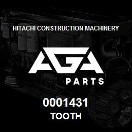 0001431 Hitachi Construction Machinery TOOTH | AGA Parts