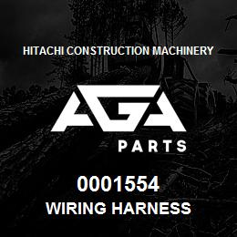 0001554 Hitachi Construction Machinery WIRING HARNESS | AGA Parts
