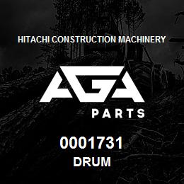 0001731 Hitachi Construction Machinery DRUM | AGA Parts