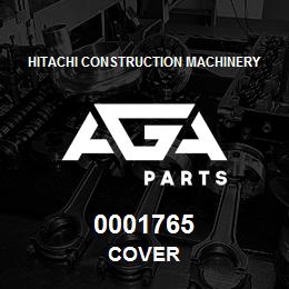 0001765 Hitachi Construction Machinery COVER | AGA Parts
