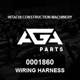 0001860 Hitachi Construction Machinery Wiring Harness | AGA Parts