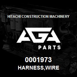 0001973 Hitachi Construction Machinery HARNESS,WIRE | AGA Parts