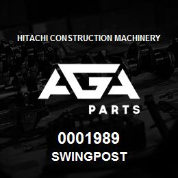 0001989 Hitachi Construction Machinery SWINGPOST | AGA Parts