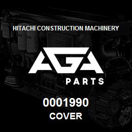 0001990 Hitachi Construction Machinery COVER | AGA Parts