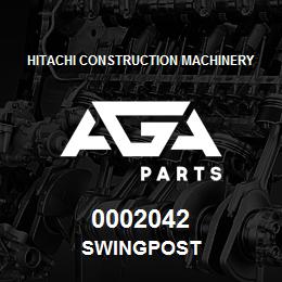 0002042 Hitachi Construction Machinery SWINGPOST | AGA Parts