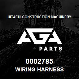 0002785 Hitachi Construction Machinery WIRING HARNESS | AGA Parts