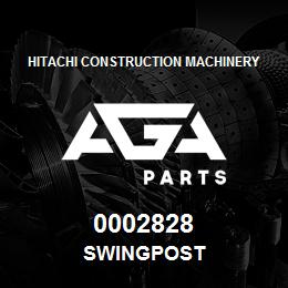 0002828 Hitachi Construction Machinery SWINGPOST | AGA Parts