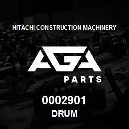 0002901 Hitachi Construction Machinery DRUM | AGA Parts