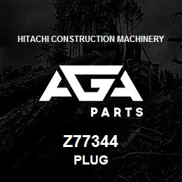 Z77344 Hitachi Construction Machinery PLUG | AGA Parts