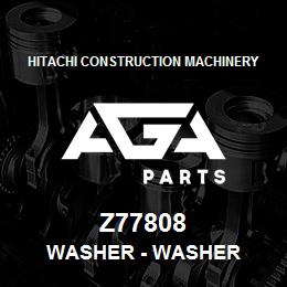 Z77808 Hitachi Construction Machinery Washer - WASHER | AGA Parts