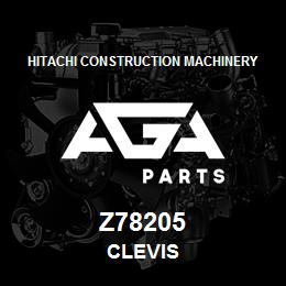 Z78205 Hitachi Construction Machinery CLEVIS | AGA Parts