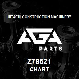 Z78621 Hitachi Construction Machinery CHART | AGA Parts