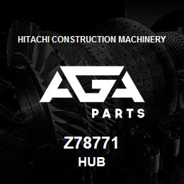 Z78771 Hitachi Construction Machinery HUB | AGA Parts