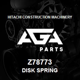 Z78773 Hitachi Construction Machinery DISK SPRING | AGA Parts