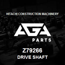 Z79266 Hitachi Construction Machinery DRIVE SHAFT | AGA Parts