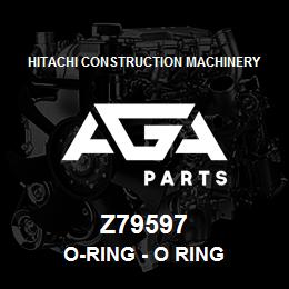 Z79597 Hitachi Construction Machinery O-Ring - O RING | AGA Parts