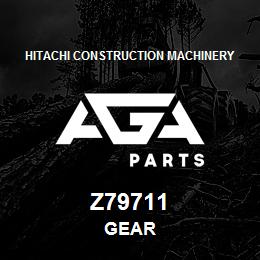 Z79711 Hitachi Construction Machinery GEAR | AGA Parts