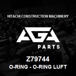 Z79744 Hitachi Construction Machinery O-Ring - O-RING LUFTFILTER | AGA Parts