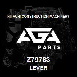 Z79783 Hitachi Construction Machinery LEVER | AGA Parts