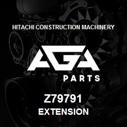 Z79791 Hitachi Construction Machinery EXTENSION | AGA Parts