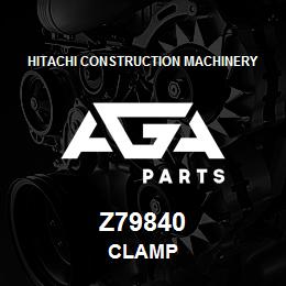 Z79840 Hitachi Construction Machinery CLAMP | AGA Parts