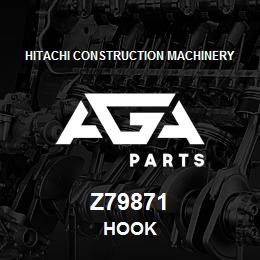 Z79871 Hitachi Construction Machinery HOOK | AGA Parts