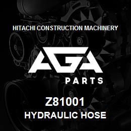 Z81001 Hitachi Construction Machinery HYDRAULIC HOSE | AGA Parts