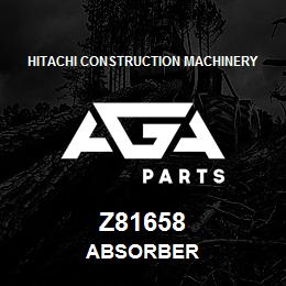 Z81658 Hitachi Construction Machinery ABSORBER | AGA Parts