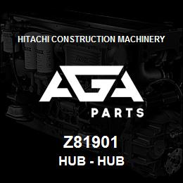 Z81901 Hitachi Construction Machinery Hub - HUB | AGA Parts