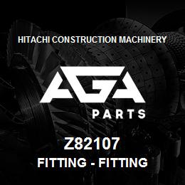 Z82107 Hitachi Construction Machinery Fitting - FITTING | AGA Parts