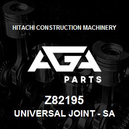 Z82195 Hitachi Construction Machinery Universal Joint - SAE FLANSCH (IFA) | AGA Parts