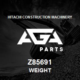 Z85691 Hitachi Construction Machinery WEIGHT | AGA Parts
