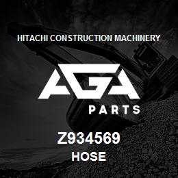 Z934569 Hitachi Construction Machinery HOSE | AGA Parts